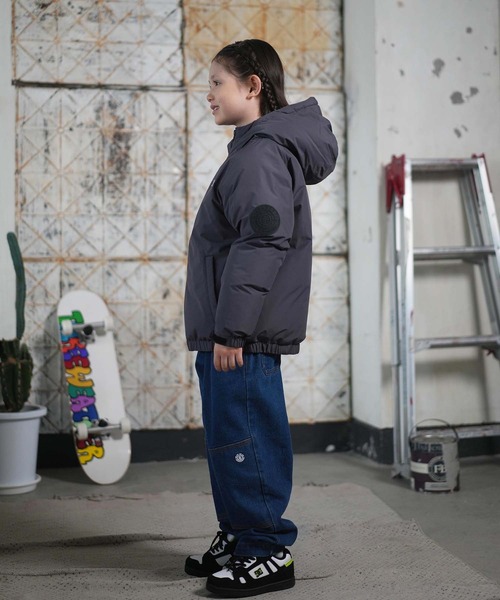 ELEMENT(エレメント)の「ELEMENT/エレメント PUFF TACK JACKET YOUTH キッズ ジャケット 中綿 BF026-775(その他アウター・キッズ・グレー/ブラック・160cm/150cm/140cm/130cm)」の12枚目の写真