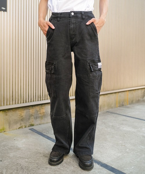PROCLUB/プロクラブ】 ヘビーオンスデニムカーゴパンツ PRO CLUB DENIM