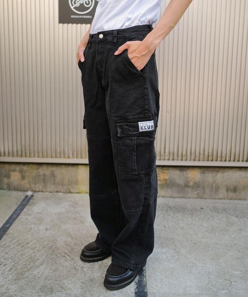 PROCLUB/プロクラブ】 ヘビーオンスデニムカーゴパンツ PRO CLUB DENIM