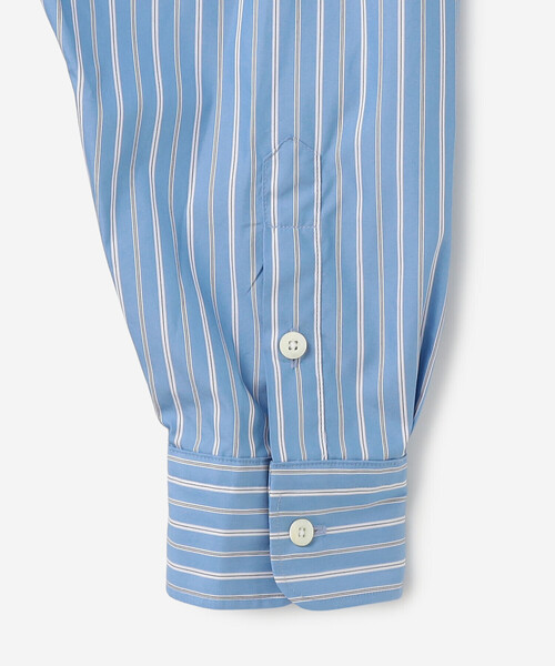 GYMPHLEX（ジムフレックス）の「Gymphlex | コットンポリエステル レギュラーカラーチュニックシャツ WOMEN（シャツ/ブラウス・レディース・ブルー系その他・12）」の5枚目の写真