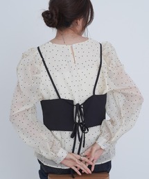Bab | ビスチェSETドットブラウス(シャツ/ブラウス)