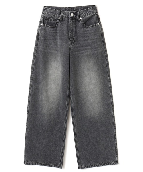 atmos pink(アトモスピンク)の「atmos pink Loose Denim Pants / アトモス ピンク ルーズ デニム パンツ(その他パンツ・レディース・ブルー/ブラック・XS/M/S)」の2枚目の写真