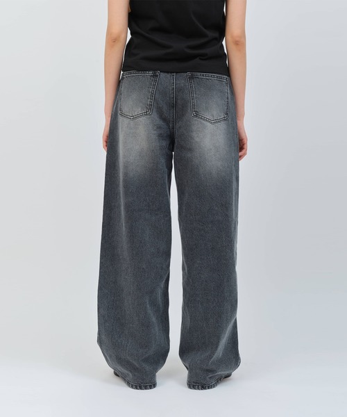 atmos pink(アトモスピンク)の「atmos pink Loose Denim Pants / アトモス ピンク ルーズ デニム パンツ(その他パンツ・レディース・ブルー/ブラック・XS/M/S)」の9枚目の写真