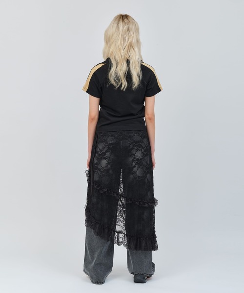 atmos pink(アトモスピンク)の「atmos pink Loose Denim Pants / アトモス ピンク ルーズ デニム パンツ(その他パンツ・レディース・ブルー/ブラック・XS/M/S)」の11枚目の写真