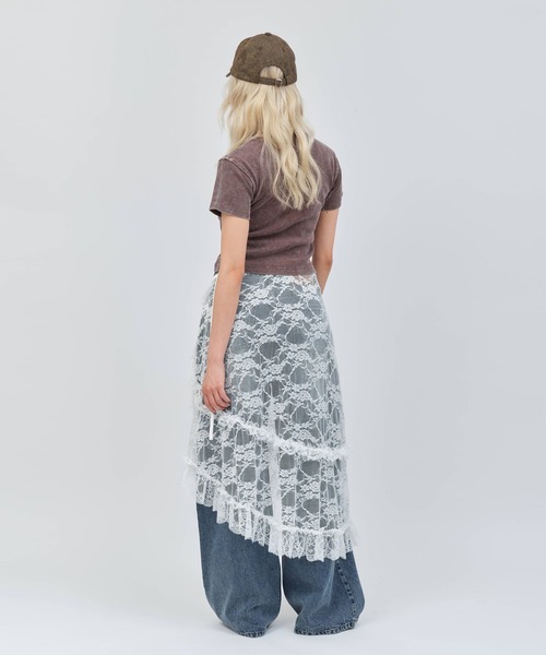 atmos pink(アトモスピンク)の「atmos pink Loose Denim Pants / アトモス ピンク ルーズ デニム パンツ(その他パンツ・レディース・ブルー/ブラック・XS/M/S)」の20枚目の写真