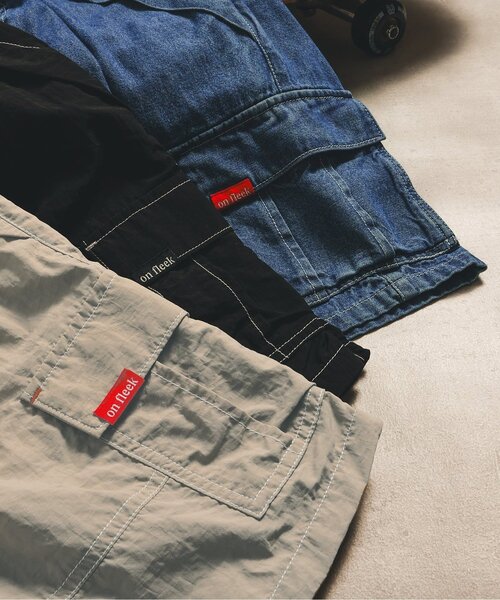 BREEZE（ブリーズ）の「【ジュニア対応】ルーズカーゴハーフパンツ(セットアップ可)（カーゴパンツ・キッズ・ブルー/ベージュ/ブラック・140/150/160/110/90/100/120/130）」の10枚目の写真