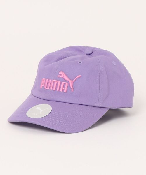 PUMA（プーマ）の「PUMA/プーマ　ESS NO.1 ロゴBBキャップ ジュニア（キャップ・キッズ・ターコイズブルー/ブラック/ホワイト/ラベンダー・ONE SIZE）」の4枚目の写真