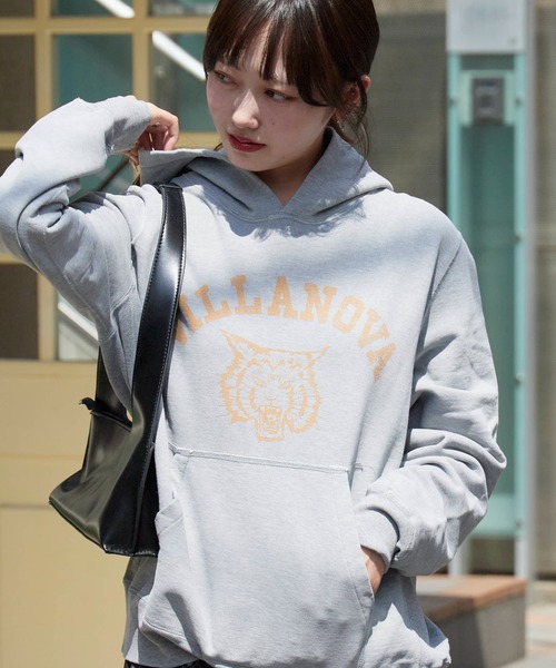 REMI RELIEF（レミレリーフ）の「REMI RELIEF/レミレリーフ SP加工 裏毛 パーカー (VILLANOVA)（パーカー・メンズ・グリーン/ヘザーグレー/ブラック・L/M/XL）」の10枚目の写真