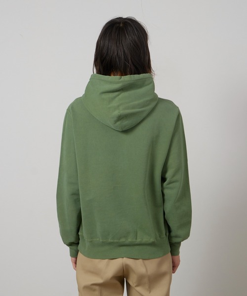 REMI RELIEF（レミレリーフ）の「REMI RELIEF/レミレリーフ SP加工 裏毛 パーカー (VILLANOVA)（パーカー・メンズ・グリーン/ヘザーグレー/ブラック・L/M/XL）」の19枚目の写真