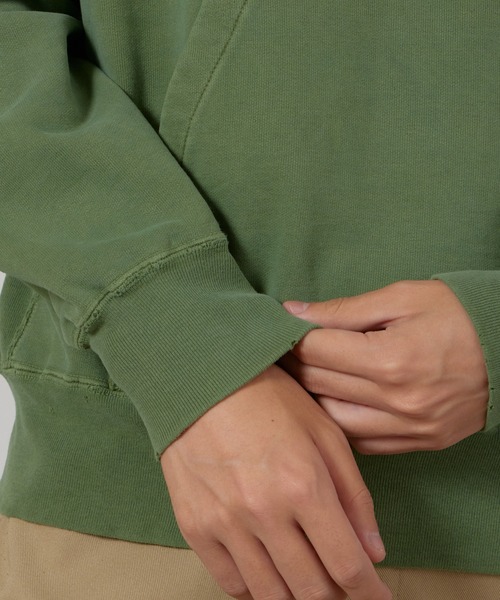 REMI RELIEF（レミレリーフ）の「REMI RELIEF/レミレリーフ SP加工 裏毛 パーカー (VILLANOVA)（パーカー・メンズ・グリーン/ヘザーグレー/ブラック・L/M/XL）」の15枚目の写真