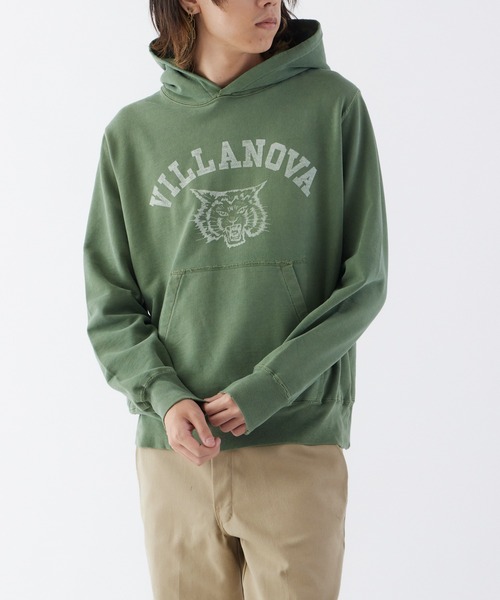 REMI RELIEF（レミレリーフ）の「REMI RELIEF/レミレリーフ SP加工 裏毛 パーカー (VILLANOVA)（パーカー・メンズ・グリーン/ヘザーグレー/ブラック・L/M/XL）」の20枚目の写真