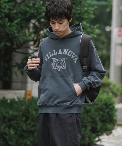 REMI RELIEF/レミレリーフ SP加工 裏毛 パーカー (VILLANOVA