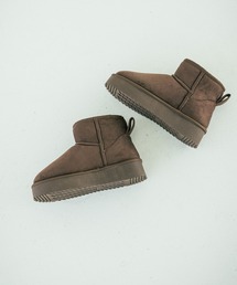 LAKOLE | アンクルフェイクムートンブーツ / 581075(ブーツ)