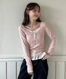 セブンテンバイミホカワヒト 23SS ストラップリボントップス カットソー 白 HOW TO WEAR A “Strap Ribbon Top”｜seventen