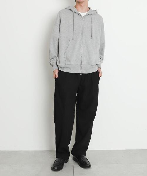 WEGO（ウィゴー）の「WEGO/【25年秋冬新作】裏ベロアシェフパンツ（その他パンツ・メンズ・チャコールグレー/ブラック/アイボリー・MEDIUM/LARGE/X-LARGE）」の5枚目の写真