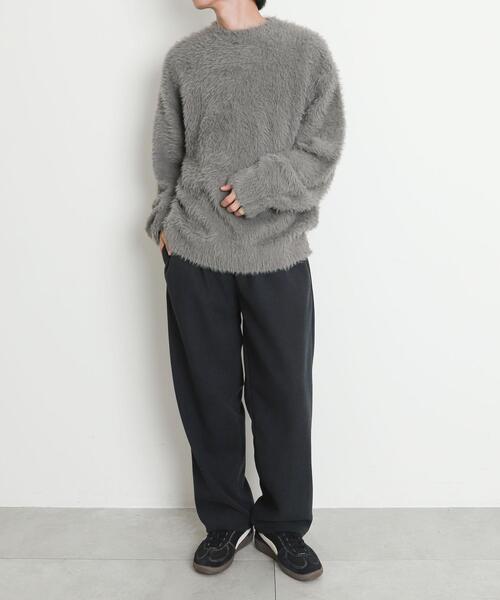 WEGO（ウィゴー）の「WEGO/【25年秋冬新作】裏ベロアシェフパンツ（その他パンツ・メンズ・チャコールグレー/ブラック/アイボリー・MEDIUM/LARGE/X-LARGE）」の6枚目の写真