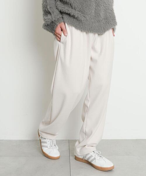 WEGO（ウィゴー）の「WEGO/【25年秋冬新作】裏ベロアシェフパンツ（その他パンツ・メンズ・チャコールグレー/ブラック/アイボリー・MEDIUM/LARGE/X-LARGE）」の12枚目の写真