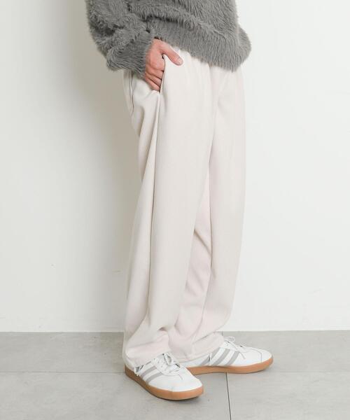 WEGO（ウィゴー）の「WEGO/【25年秋冬新作】裏ベロアシェフパンツ（その他パンツ・メンズ・チャコールグレー/ブラック/アイボリー・MEDIUM/LARGE/X-LARGE）」の15枚目の写真