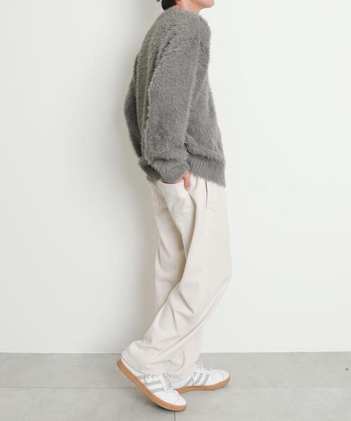 WEGO（ウィゴー）の「WEGO/【25年秋冬新作】裏ベロアシェフパンツ（その他パンツ・メンズ・チャコールグレー/ブラック/アイボリー・MEDIUM/LARGE/X-LARGE）」の18枚目の写真