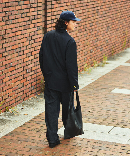 セール】NAUTICA/ノーティカ ヴィンテージライク ウール 2B ネイビー