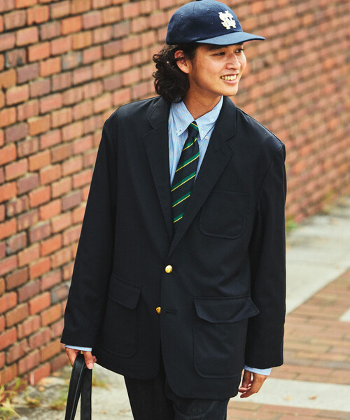NAUTICA(ノーティカ)の「NAUTICA/ノーティカ ヴィンテージライク ウール 2B ネイビーブレザー /WOOL 2B NAVY BLAZER テーラードジャケット(テーラードジャケット・メンズ・ネイビー・MEDIUM/LARGE/X-LARGE)」の20枚目の写真