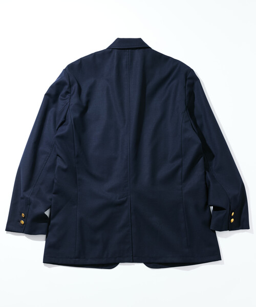 【美品】イタリア製 紺ウールテーラードジャケット 48 UNTITLED｜【軽くて快適!】ウール混 ストレッチテーラードジャケット