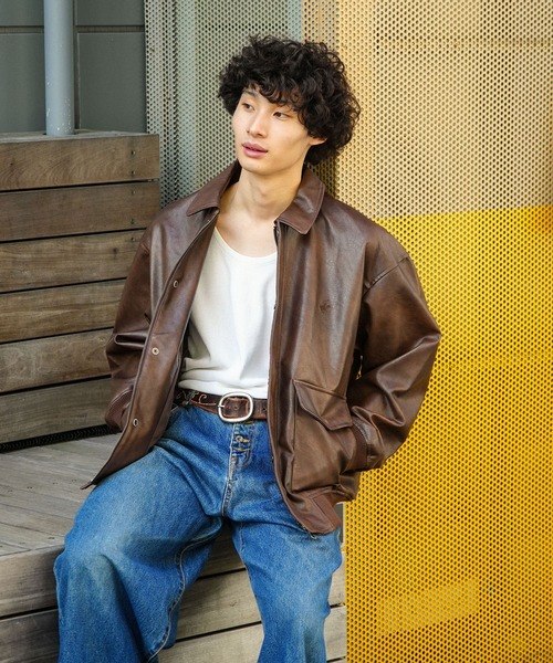 Polo Club ダークブラウン レザージャケット セール】【BEVERLY HILLS POLO CLUB/ビバリーヒルズポロクラブ