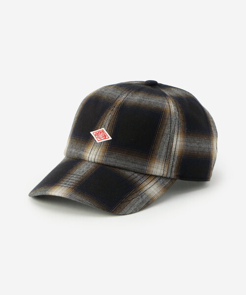 DANTON（ダントン）の「DANTON | オンブレーチェック 6Pキャップ（キャップ・レディース・グレー系その他/ブルー系その他5・F）」の2枚目の写真
