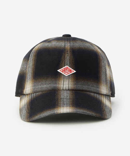 DANTON（ダントン）の「DANTON | オンブレーチェック 6Pキャップ（キャップ・レディース・グレー系その他/ブルー系その他5・F）」の4枚目の写真
