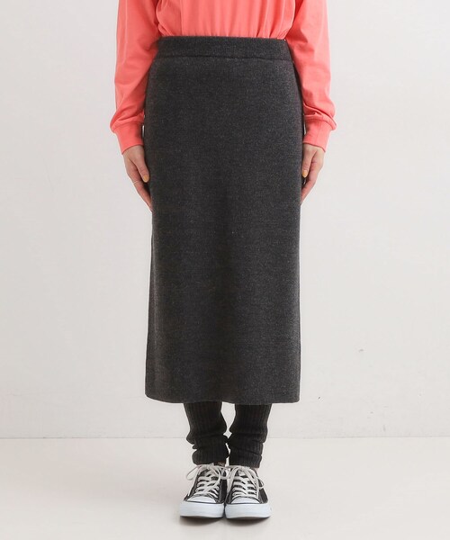 SHOO・LA・RUE（シューラルー）の「ワンランク上の着こなしに レギンスつきスカート（スカート・レディース・ブラック/ダークグレー・00）」の11枚目の写真