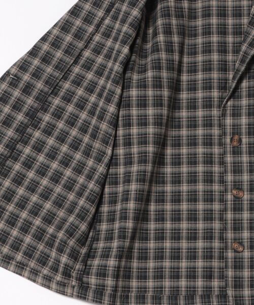 CECIL McBEE（セシルマクビー）の「チェック柄シングルジャケット（テーラードジャケット・レディース・ブラウン/ブラック・MEDIUM/LARGE）」の3枚目の写真