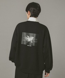 RAGEBLUE | FLOWER PRINT DESIGN TECH SWEAT SHIRTS / フラワーフォトテックスウェット(スウェット)