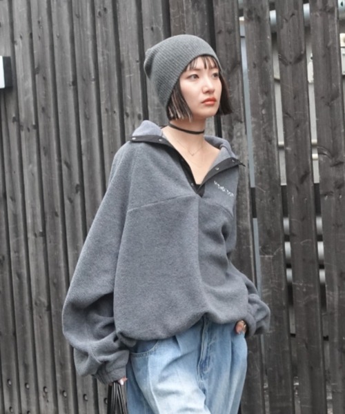 エンブロイダリーフリースTOPS（その他トップス）｜TEEN BOOP