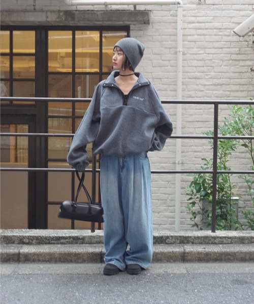 エンブロイダリーフリースTOPS（その他トップス）｜TEEN BOOP