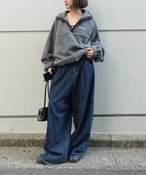 エンブロイダリーフリースTOPS（その他トップス）｜TEEN BOOP