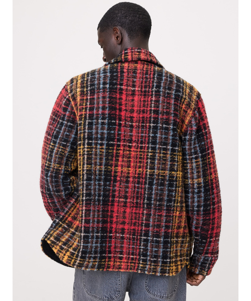 Banana Republic（バナナリパブリック）の「プレイド ブークレ シャツジャケット（その他アウター・メンズ・マルチ・S/XL/L/M）」の4枚目の写真