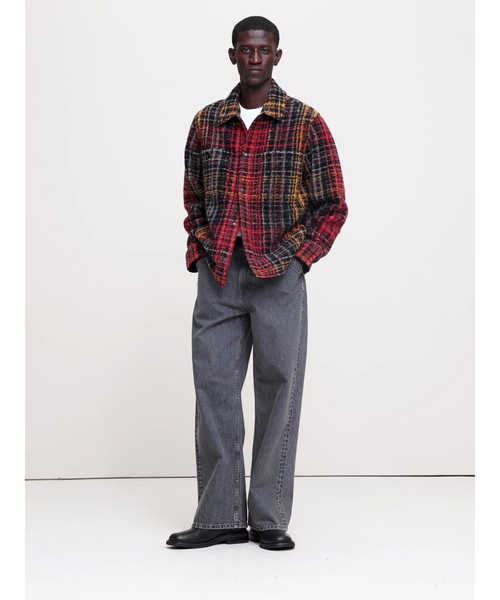 Banana Republic（バナナリパブリック）の「プレイド ブークレ シャツジャケット（その他アウター・メンズ・マルチ・S/XL/L/M）」の7枚目の写真