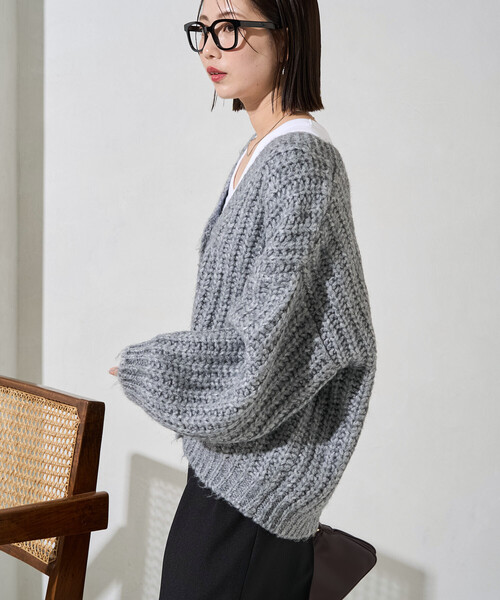 FREAK'S STORE（フリークスストア）の「限定展開 手編み風 ゆるふわ