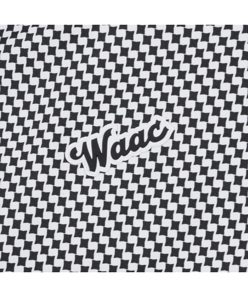 WAAC（ワック）の「MENS アーガイルパターン半袖ポロシャツ（ポロシャツ・メンズ・ブラウン/ブラック・MEDIUM/LARGE/SMALL/X-LARGE）」の5枚目の写真