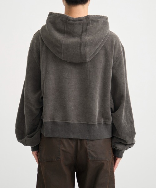 Jieda（ジエダ）の「別注 MAGIC CITY ZIP PARKA（パーカー・メンズ・グレー/ブラック・1/2）」の19枚目の写真