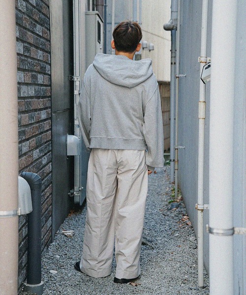 Jieda（ジエダ）の「別注 MAGIC CITY ZIP PARKA（パーカー・メンズ・グレー/ブラック・1/2）」の5枚目の写真