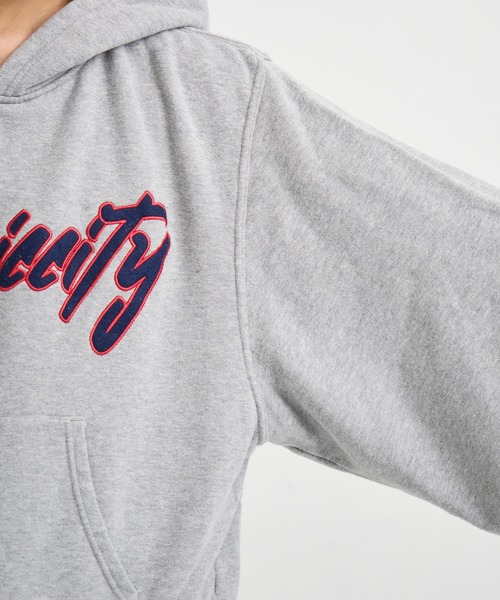 Jieda（ジエダ）の「別注 MAGIC CITY ZIP PARKA（パーカー・メンズ・グレー/ブラック・1/2）」の7枚目の写真