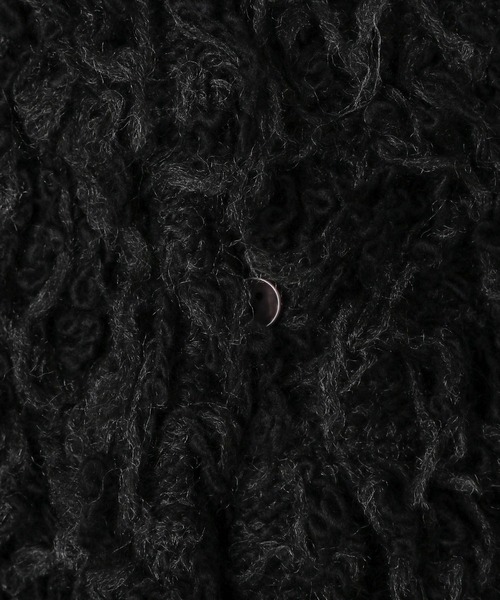 LEPSIM（レプシィム）の「3ゲージ2WAYループプルオーバー　595721（ニット/セーター・レディース・グレー/ブラック/アイボリー・FREE）」の6枚目の写真