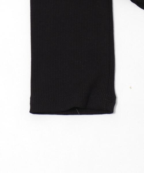 dispark（ディスパーク）の「DISPARK/【25年秋冬新作】ロゴ刺繍レースフックカーデ（Tシャツ/カットソー・レディース・ブラック/ホワイト・FREE）」の15枚目の写真