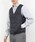 TAION�i�^�C�I���j�́u�s�r�W�J�W�Ή��t�yTAION/�^�C�I���zW-BREASTED SNAP BUTTON DOWN GILET 25AW�i�_�E���x�X�g�j�v�b�_�[�N�l�C�r�[