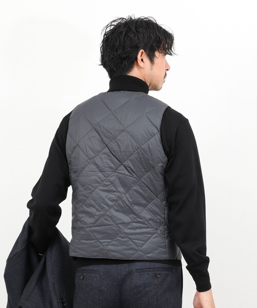 TAION(タイオン)の「《ビジカジ対応》【TAION/タイオン】W-BREASTED SNAP BUTTON DOWN GILET 25AW(ダウンベスト・メンズ・ダークネイビー/ブラック/チャコールグレー・M/L/XL/XXL)」の15枚目の写真