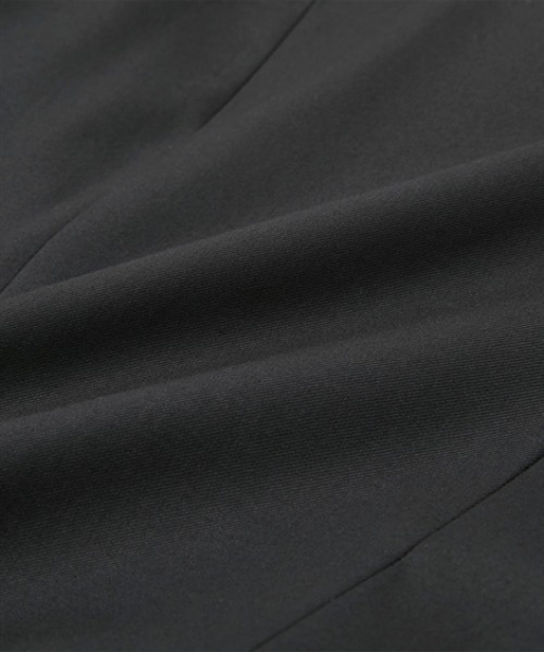 7days Life Styling(セブンデイズライフスタイリング)の「洗えるウール調ロング丈テーラードジャケット(ストライプ裏地)<大きいサイズ有>(テーラードジャケット・レディース・ブラック/ネイビー・S/M/L/LL/3L)」の15枚目の写真