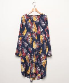 ワンピース Ameri WATERCOLOR PAINT FLORAL DRESS WATERCOLOR PAINT FLORAL DRESS（ワンピース）｜Ameri（アメリ）の