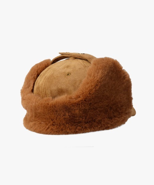 ORNERTE（オルネート）の「ORNERTE Earflap Cap / オルネート（キャップ・レディース・グレー/ベージュ/ブラウン/ナチュラル/ブラック・M/57.5cm/L(60cm)）」の17枚目の写真