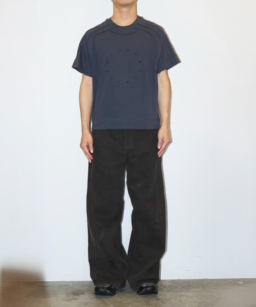 JIAN YE(ジェンイェ)の「十二支 TEE(Tシャツ/カットソー・メンズ・ブルー/ダークグレー・M/L)」の7枚目の写真